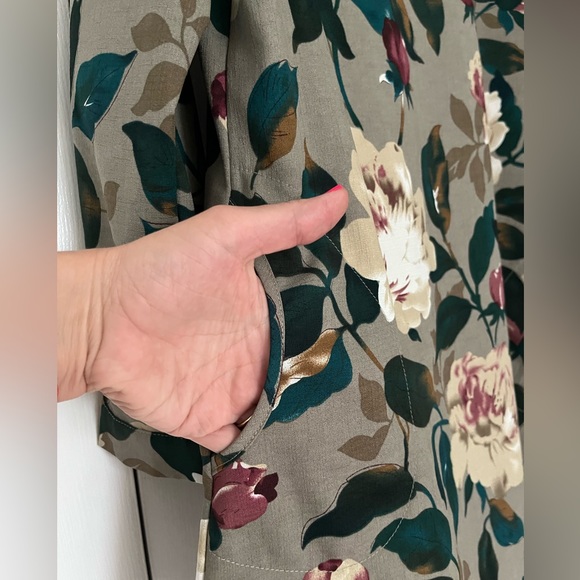 Burlap Apparel Floral Shift Dress - Picture 3 of 10